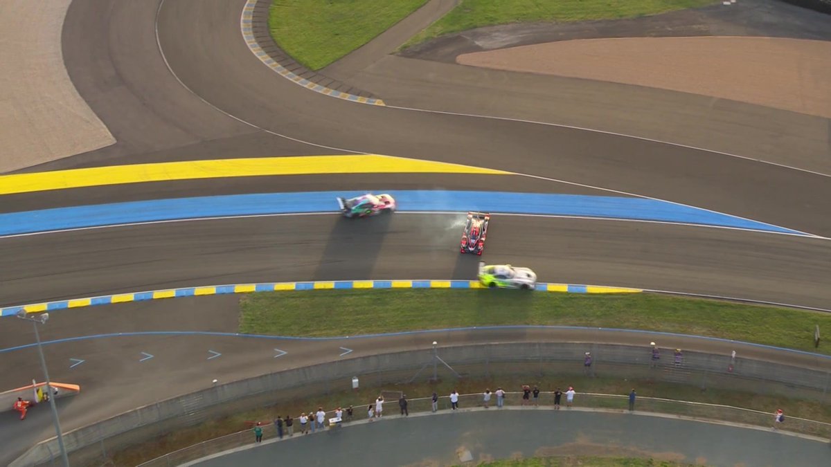 Spin for the #183 AF Corse LMP2 driven by François Perrodo!