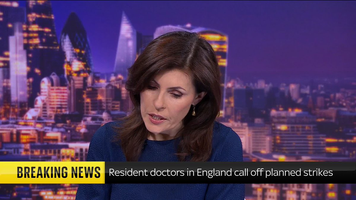 BREAKING: Resident doctors in England call off planned strikes, the BMA has announced on X 📺 Sky 501, Virgin 602, Freeview 233, and YouTube