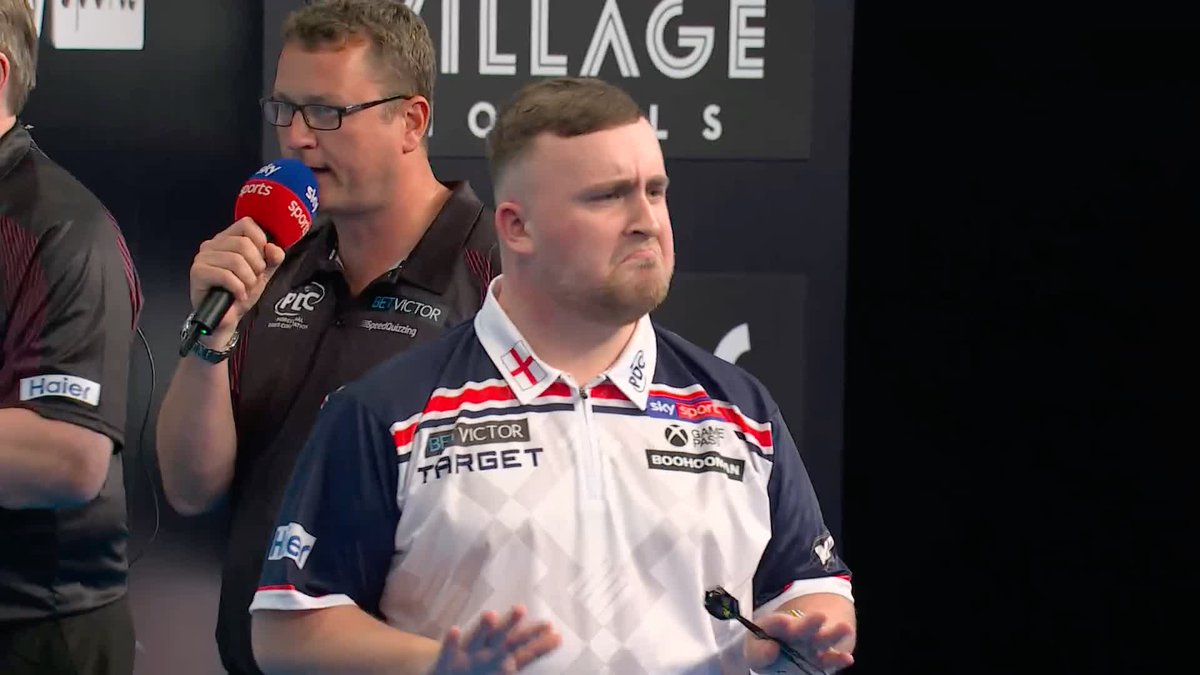 ENGLAND LEAD… JUST! Luke Littler and Luke Humphries are ahead against Spain in this contest, but only by a one-leg margin! It's 4-3 👀 📺 #WCOD26