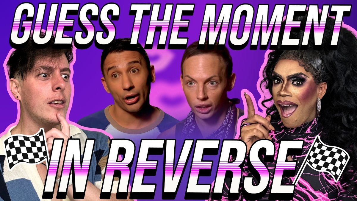 NEW VIDEO: “TONGUE TWISTED: DRAG RACE EDITION! - A Speaking Backwards Challenge” 👠 FINALLY made a Drag Race-themed video, WITH one of my personal favorite drag queens!