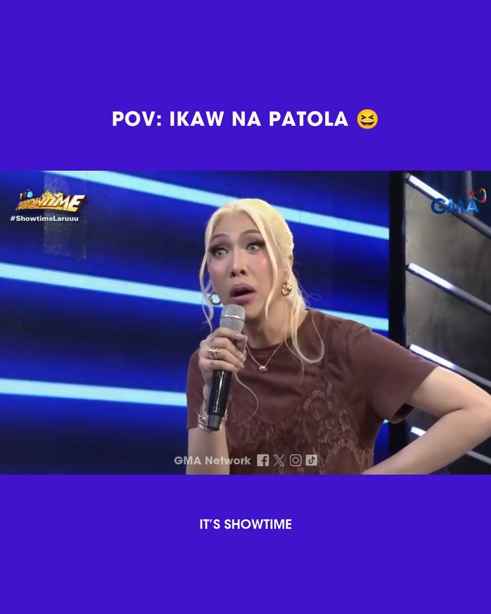 #KapusoFeels: Huwag na huwag mo 'kong susubukan! 😂 #ItsShowtime | For more Kapuso Feels, visit: #ViceGanda #VhongNavarro #JackieGonzaga
