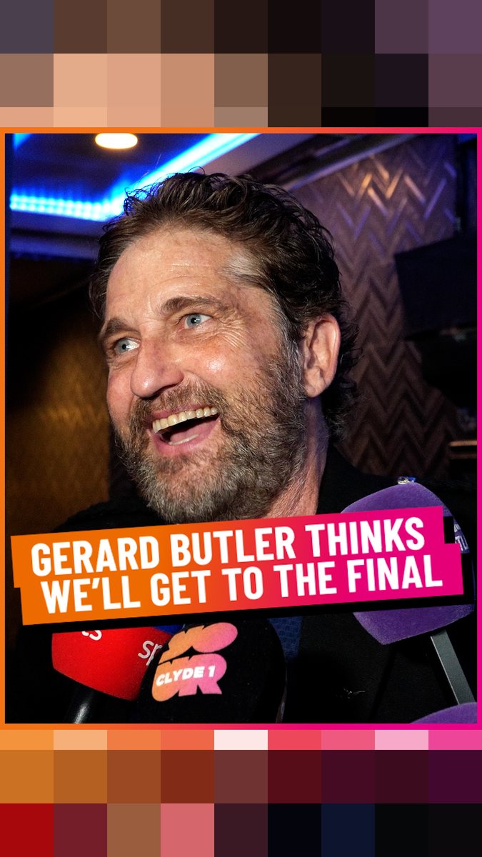 Gerard Butler thinks we'll beat England 2-0 in the World Cup Final... THIS. IS. SCOTLAND!!! 🏴 🏴
