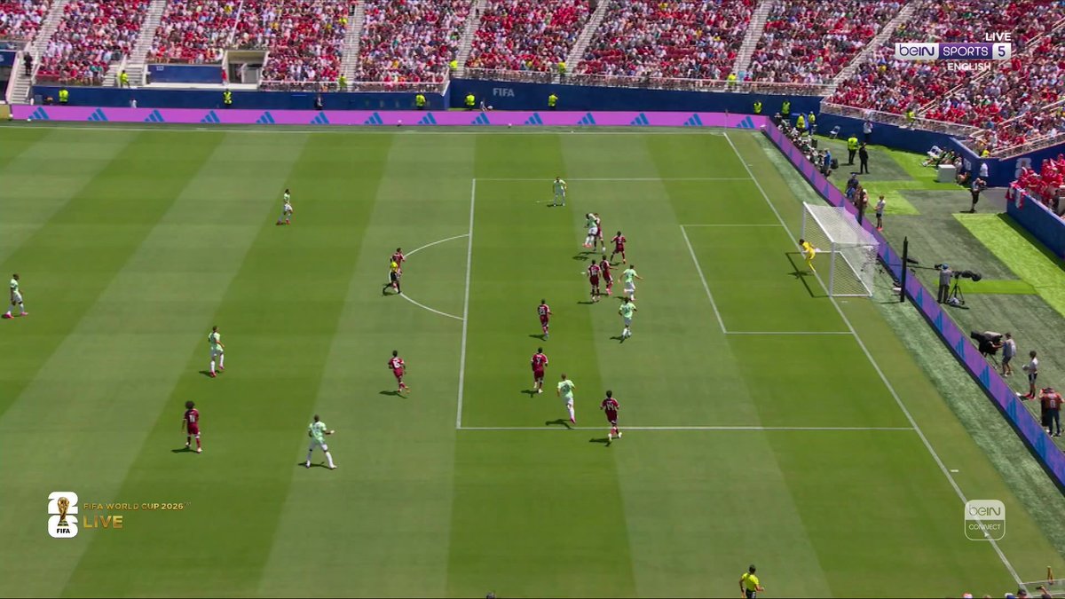 🧐 "To the naked eye as we're looking at that picture it is offside." Aarran Summers and Jason Mcateer take a closer look at Qatar's shout for offside before Switzerland's penalty. #FIFAWorldCup | #beINWC26 | #Qatar