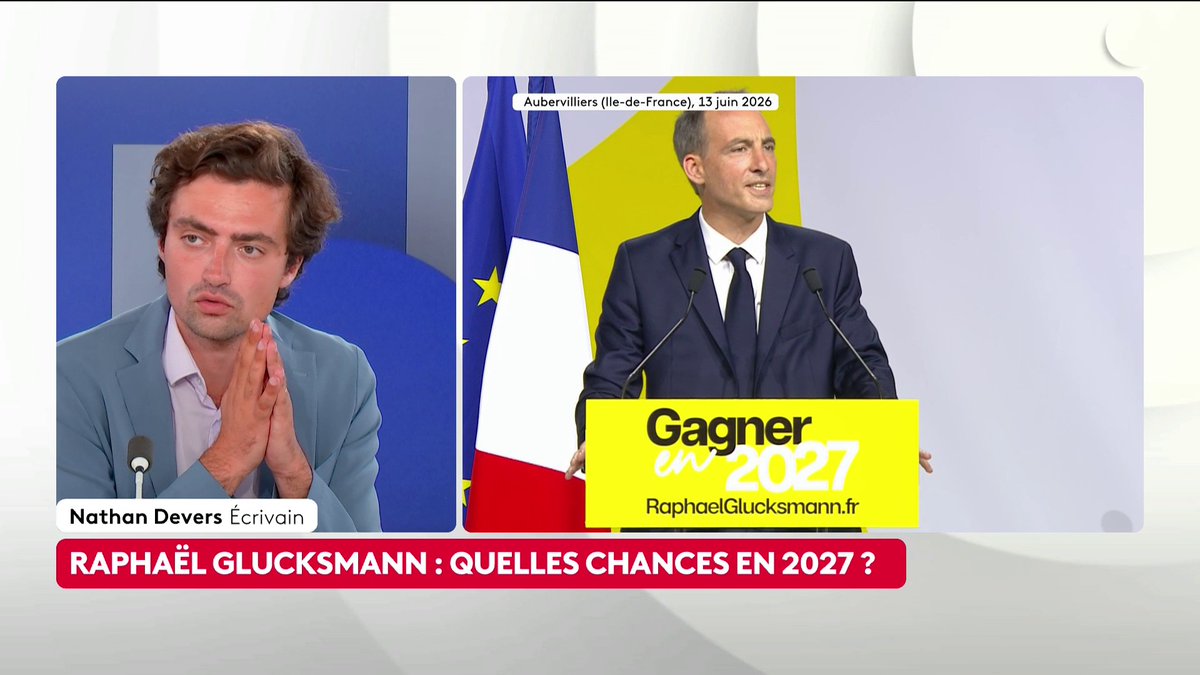 🔴🎙️ Raphaël Glucksmann : "Je crois, malheureusement, que LFI est en pole position et qu'elle se réjouit de l'état de ses rivaux", analyse Nathan Devers. #LePourEtLeContre #canal16