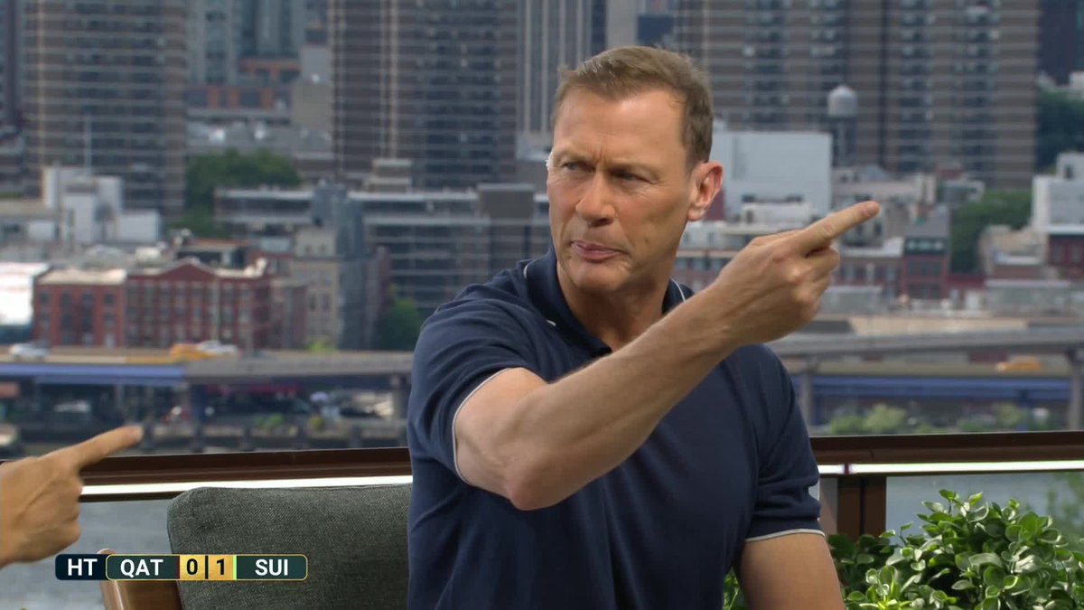 "Why are they not showing us?.. we are all thinking it" 🤔 Neville, Wrighty and Big Dunc debate the potential offside in the build-up to Switzerland's penalty