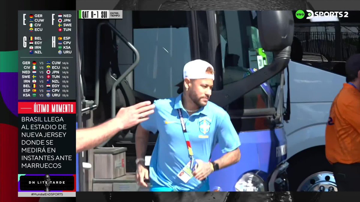 🚨✅ Despite his injury, Neymar Jr is with the Brazil team for the match against Morocco! 🇧🇷