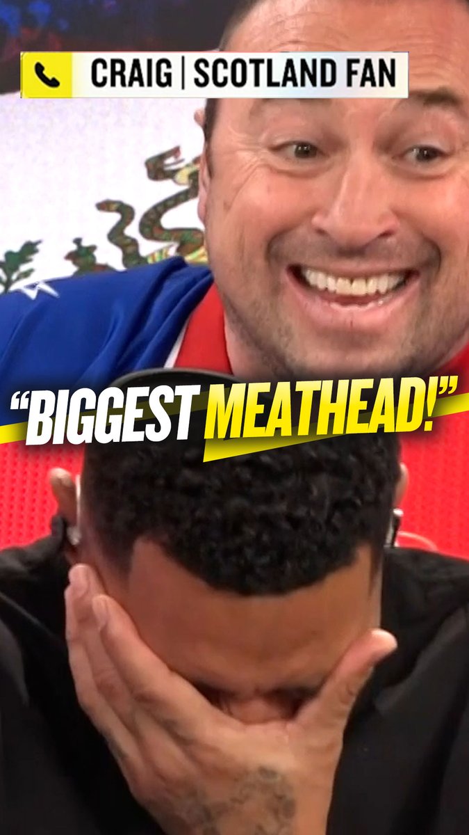 'COVER THAT BIG FOREHEAD!" 😂 Scotland Fan rips into Jason Cundy for wearing Haiti shirt ahead of their first World Cup game!