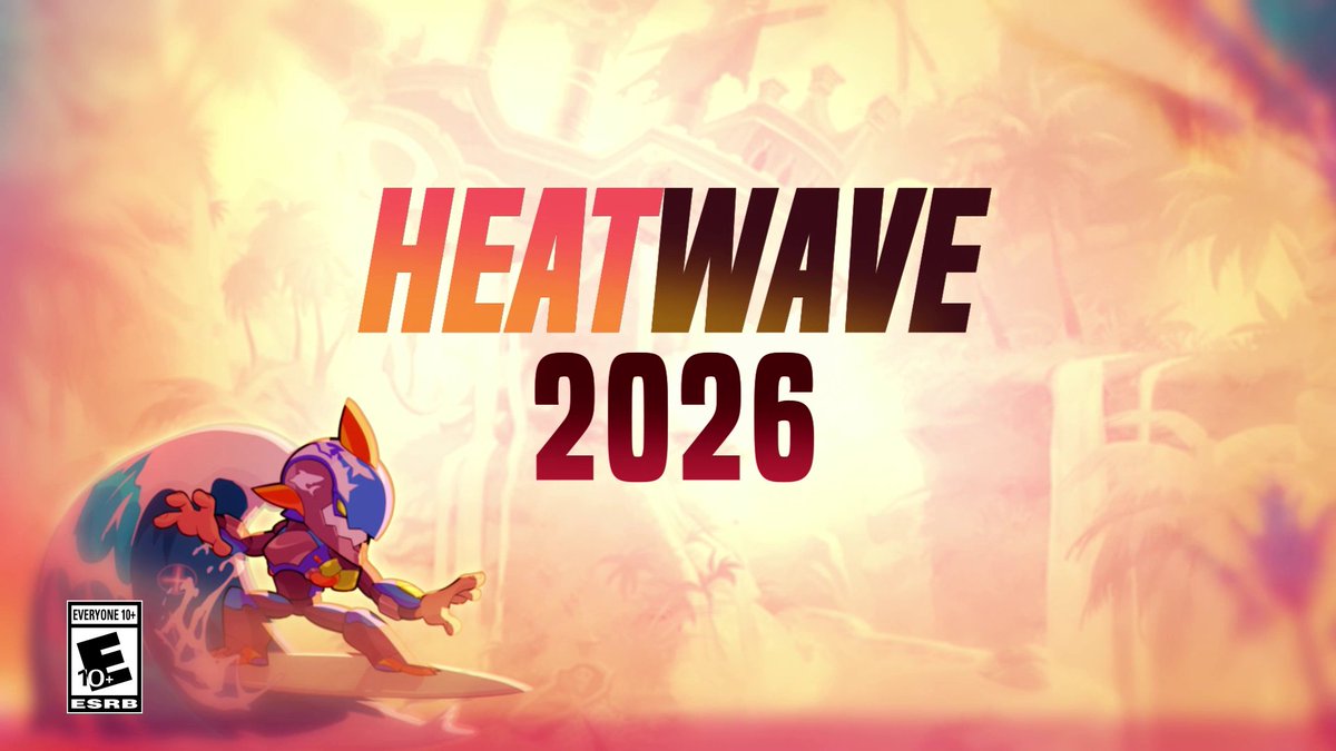 Make a splash with the return of the summer Heatwave Event July 8! Earn the Surfer Raptor Skin, Pool Party Colors, and more. Plus there’s a new Podium & Emote served up cold.