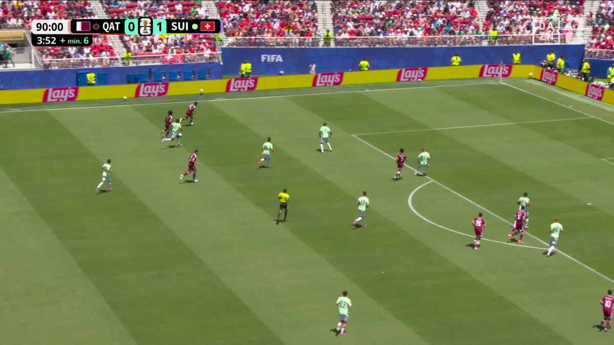 カタール代表が後半ATに劇的同点ゴール🇶🇦🔥 ついにW杯の舞台で初の勝ち点を獲得 🎥DAZN Japan