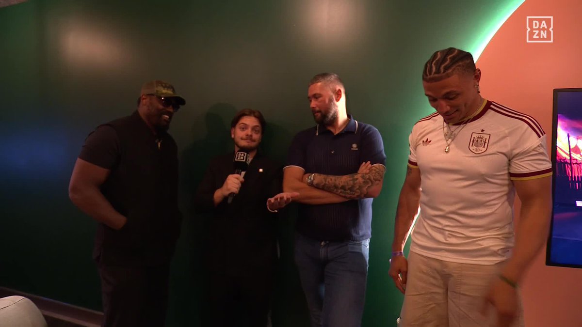 🗣️ Derek Chisora 🥊, Tony Bellew & Chase DeMoor preview main event 🍿 🎟️ Buy Tommy Fury vs Eddie Hall HERE --> #BeautyVsTheBeast | June 13 | Live Exclusively on DAZN ▪️