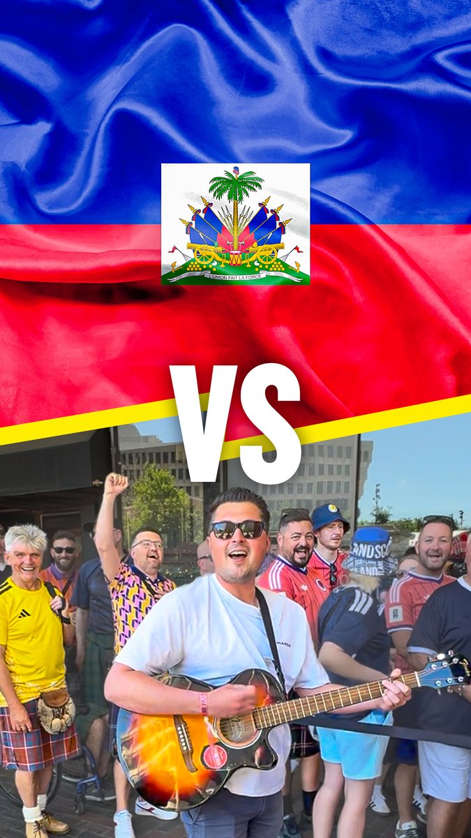 The Tartan Army are in full voice ahead of their game against Haiti! ๐ด๓ ง๓ ข๓ ณ๓ ฃ๓ ด๓ ฟ #fifaworldcup