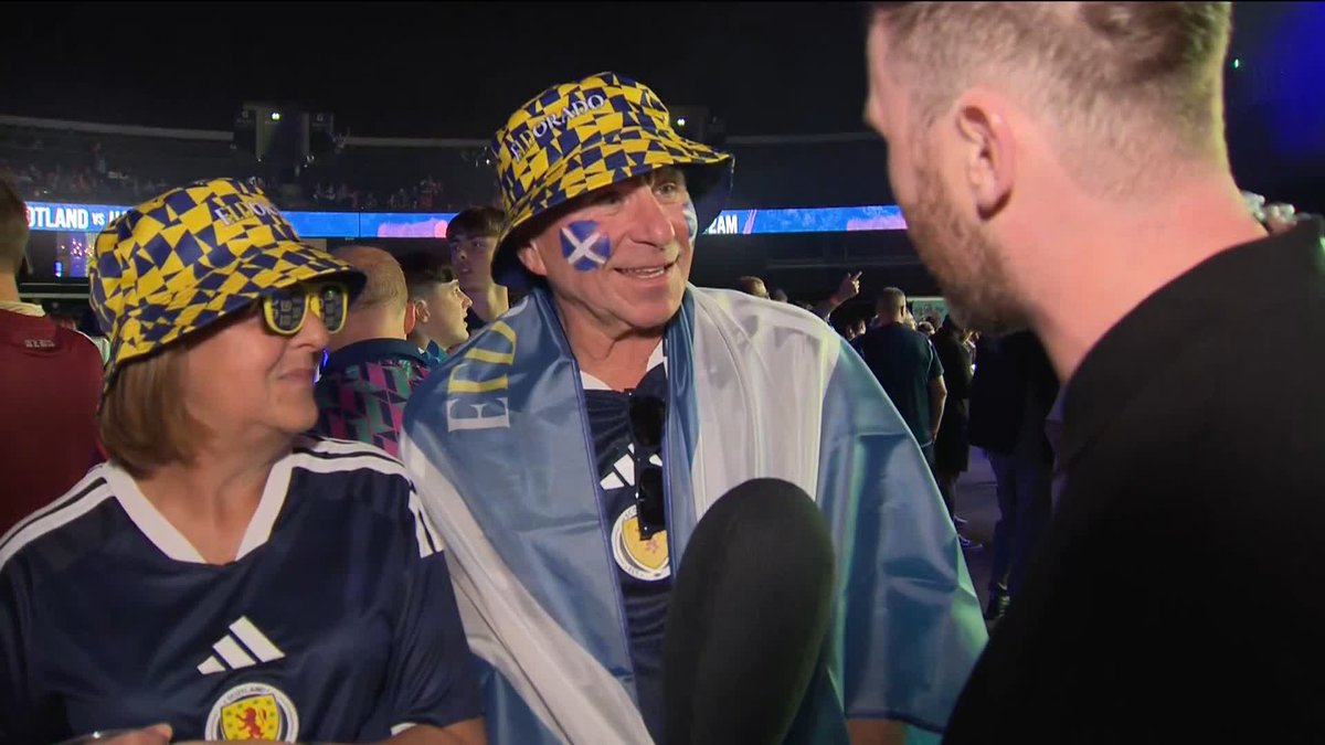 "We've got Red Bull. We're ready to go!" The Scotland v Haiti match may be played at 2am Scottish time, but the Tartan Army lacks no energy for the country's first World Cup match since 1998. Sky's Connor Gillies joins #TheWrap, live from Glasgow, and speaks to excited fans