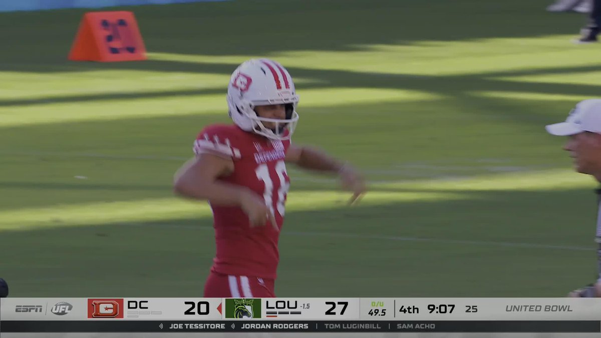 The four-point field goal from Matt McCrane is GOOD! 🙌