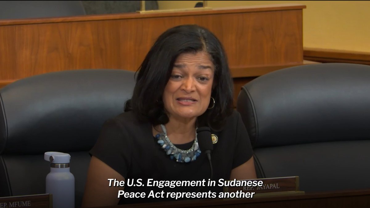 The humanitarian crisis that we’re seeing in Sudan has killed 400,000 civilians, displaced 14 million people, and caused a catastrophic level of hunger. The U.S. has the power to end this proxy war in Sudan, and must act to do so.