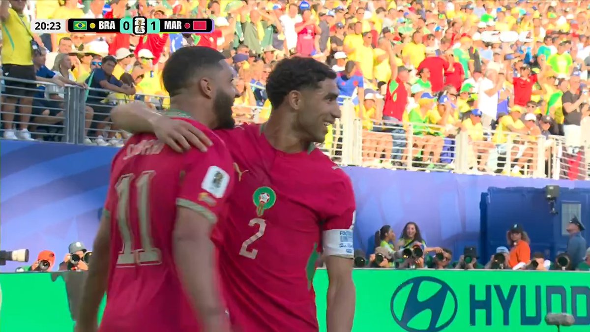 ¡Brahim inventa y Saibari define con una picadita de leyenda! 🫡 Los 'Leones del Atlas' se estrenan en el Mundial