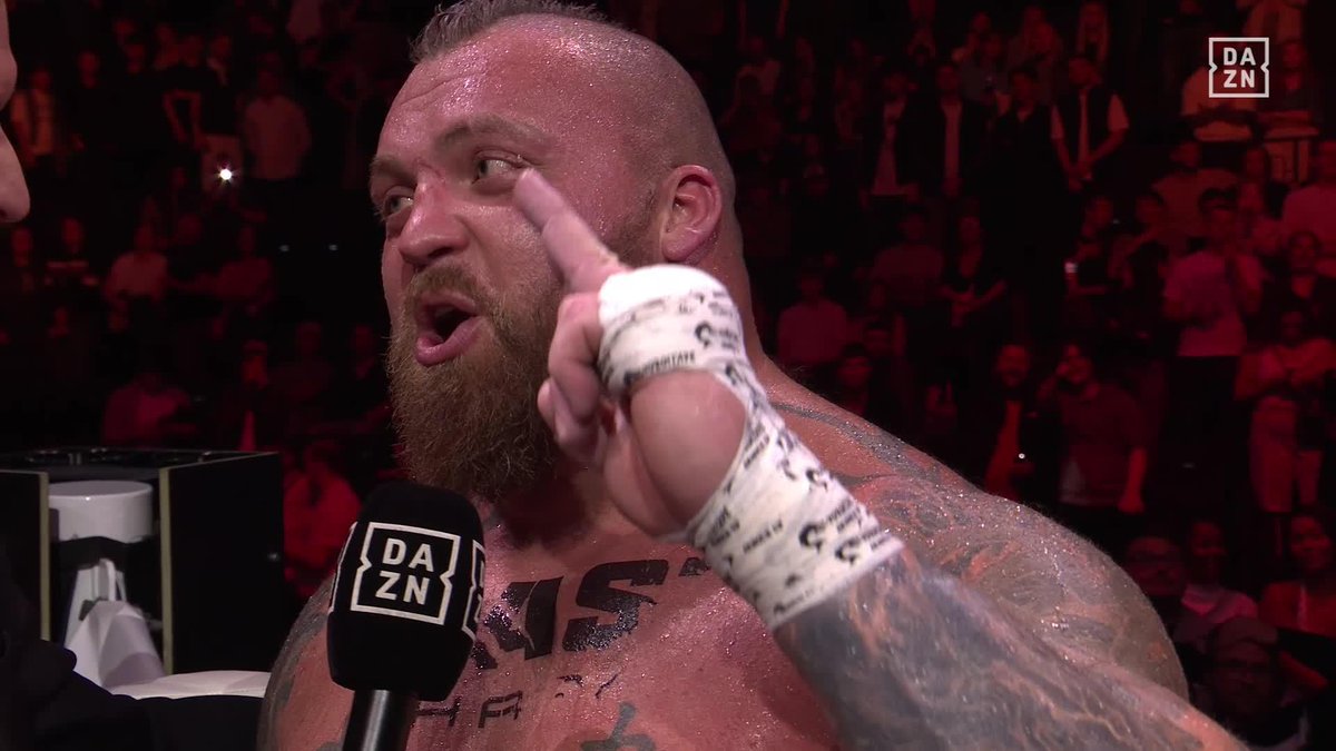 Tommy Fury heaps praise on Eddie Hall for great fight 🙌 #BeautyVsTheBeast ▪️