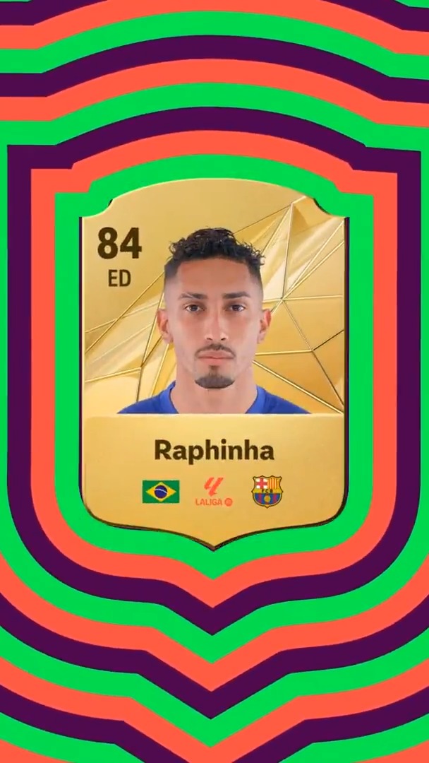 𝗜𝗡𝗙𝗔𝗟𝗜𝗕𝗟𝗘 Raphinha. 🎯 FC Barcelona | LALIGASEASONRECAP26