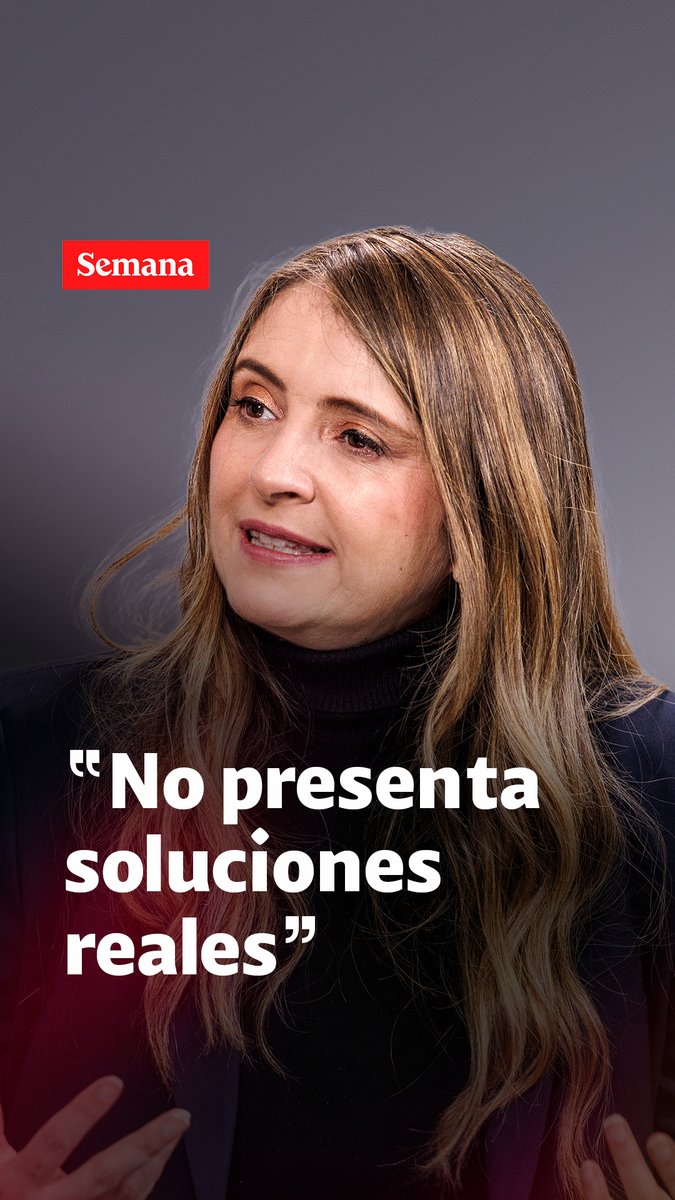 "Este gobierno destruyó el sistema de salud, y ahora su candidato deja en evidencia que no tiene idea de cómo sacar al país de esta crisis", dijo Paloma Valencia e invitó a los colombianos a votar con conciencia.