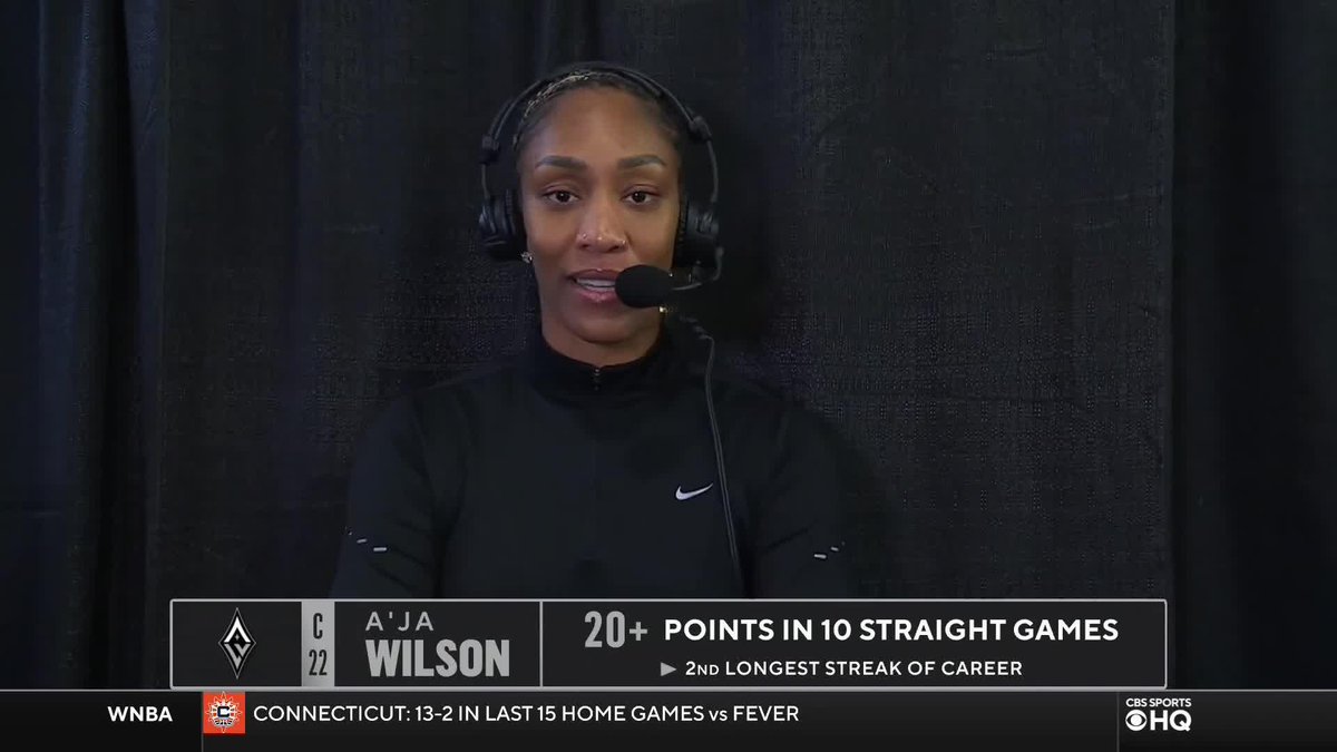 "The work that I put in during the offseason — I wanna show it!" A'ja Wilson told Lisa Leslie that she is driven by all of her offseason preparation.