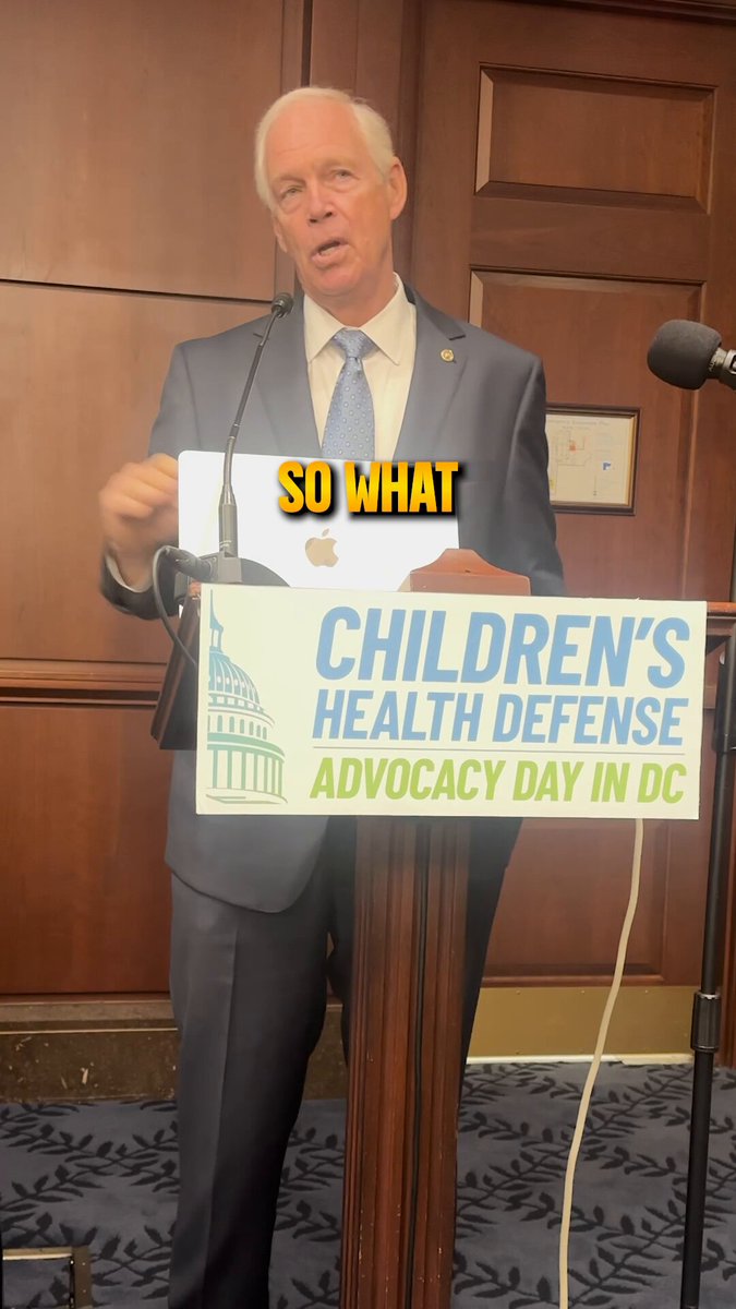 💥 Senator Ron Johnson: “Think of the destruction.” The lies told to the public about the Covid shot are a crime against humanity. Can you imagine how many lives could’ve been saved if people like Peter Marks did their job and warned the public? Instead, our government health agencies turned a blind eye. They ignored it and want you to forget it ever happened. We're not going to stop talking about it until there's justice.
