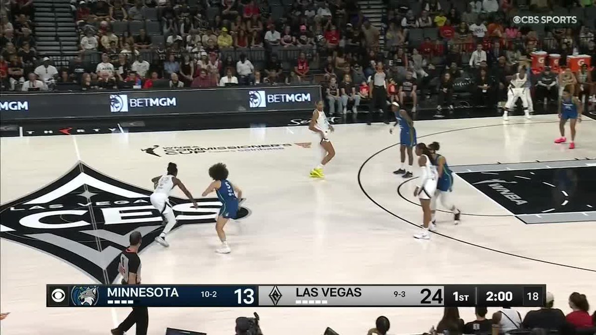 Courtney Williams is putting on a midrange CLINIC... Minnesota Lynx 📺 WNBA on CBS | Paramount+