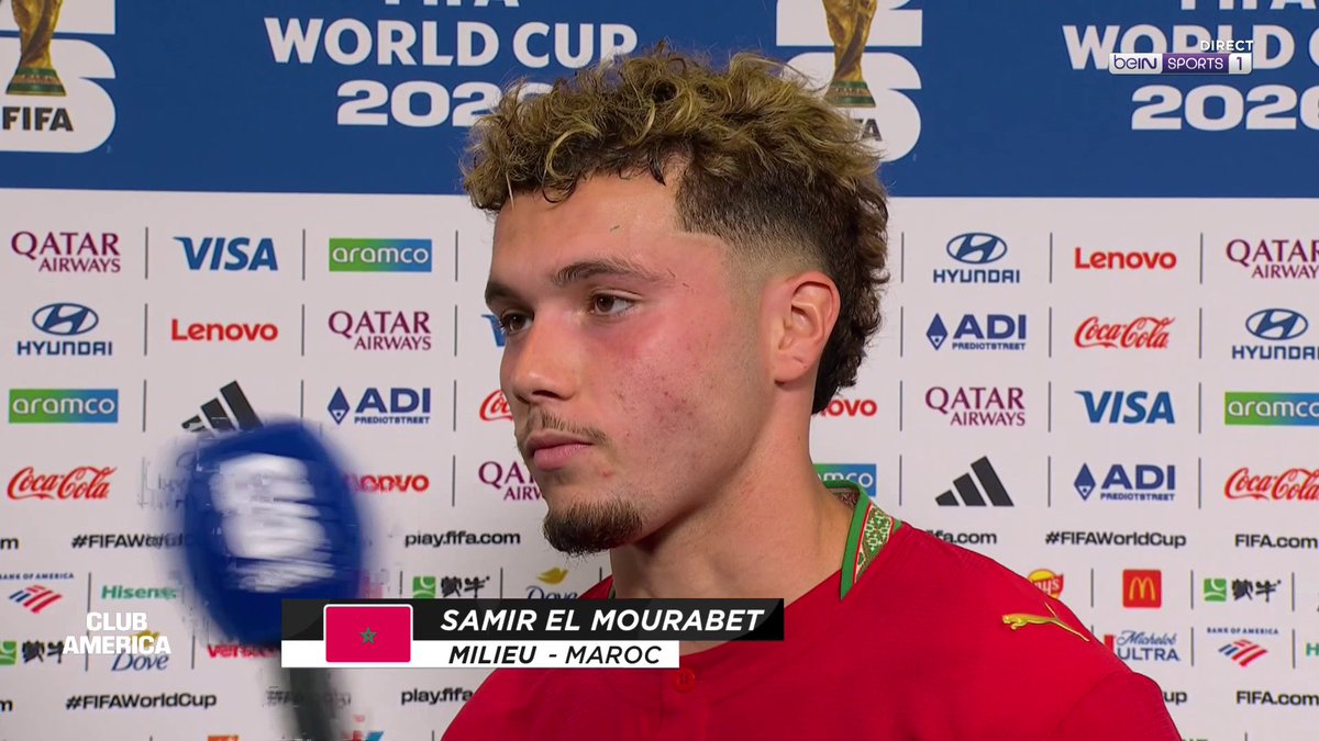 🏆 #ClubAmerica 🎙️🇲🇦 Samir El Mourabet : "C'est un bon résultat contre le Brésil... On pouvait marquer plus de buts" #beINFWC2026 #BREMAR