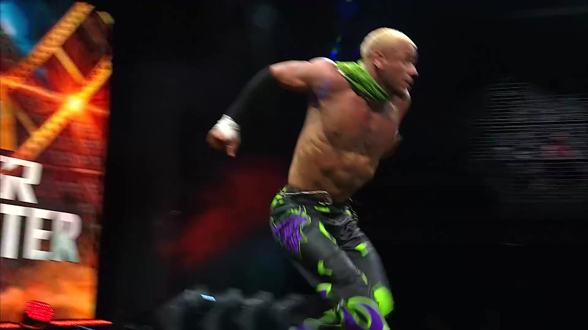RUNNING CUTTER TO INSIDE. FLYING CUTTER TO OUTSIDE. THE YOUNG GOAT... MYRON REED. 🔥🔥🔥