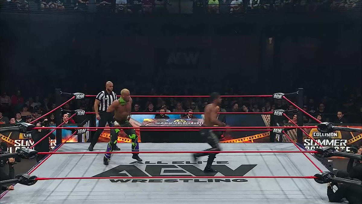 Kevin Knight beats Myron Reed with his new Uranage to retain the TNT Championship! THESE TWO HAVE AWESOME CHEMISTRY.