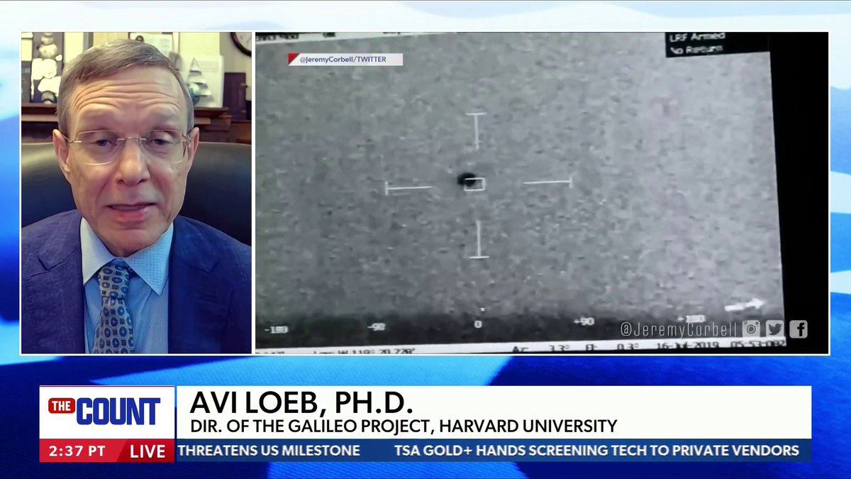 UFO MYSTERY DEEPENS: Harvard astrophysicist Avi Loeb says some UAP sightings appear to involve “real objects” — and the national security implications could be serious. Watch the discussion now with Bill Spadea and Krysia Lenzo on "The Count."