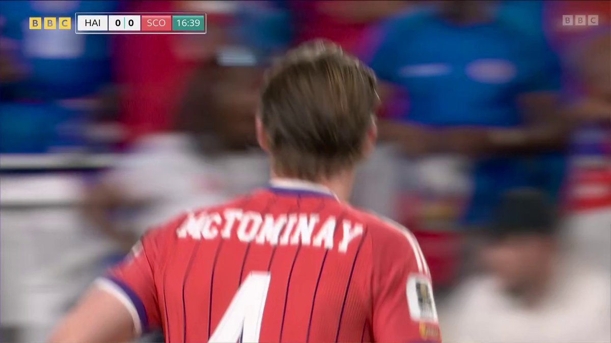 So close for Scotland 🫣🏴 Scott McTominay's shot rebounds off the post - it's the closest either side has come so far. #FifaWorldCup