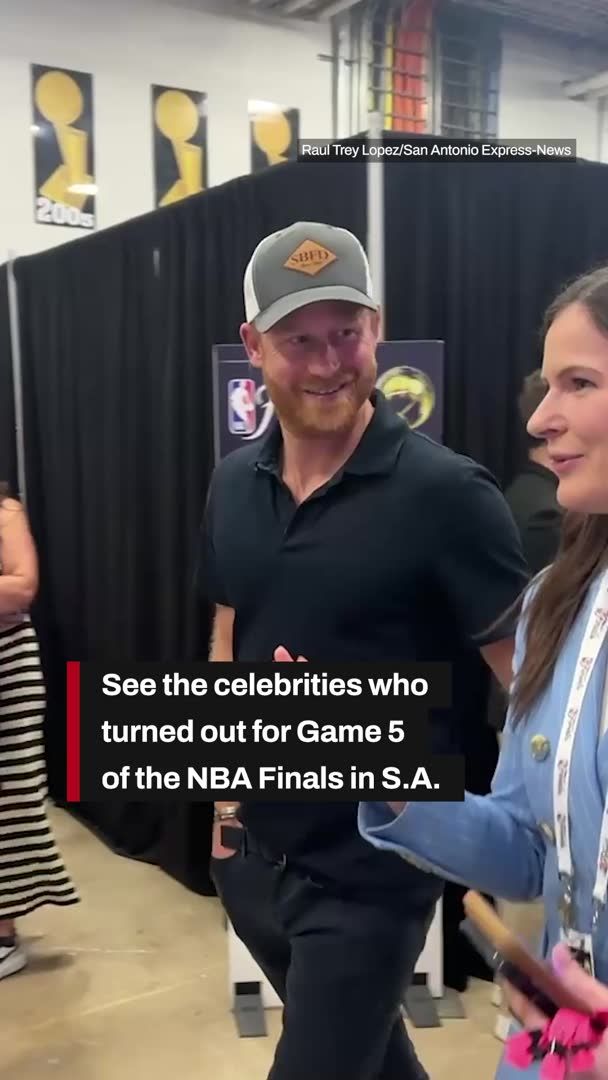 Prince Harry and Hollywood royalty came out to the Frost Bank Center tonight to watch the Knicks vs. Spurs in a potential elimination game. The star-studded crowd, most on the New York side, saw San Antonio get out to another fast start and a double-digit lead. Follow for live updates: