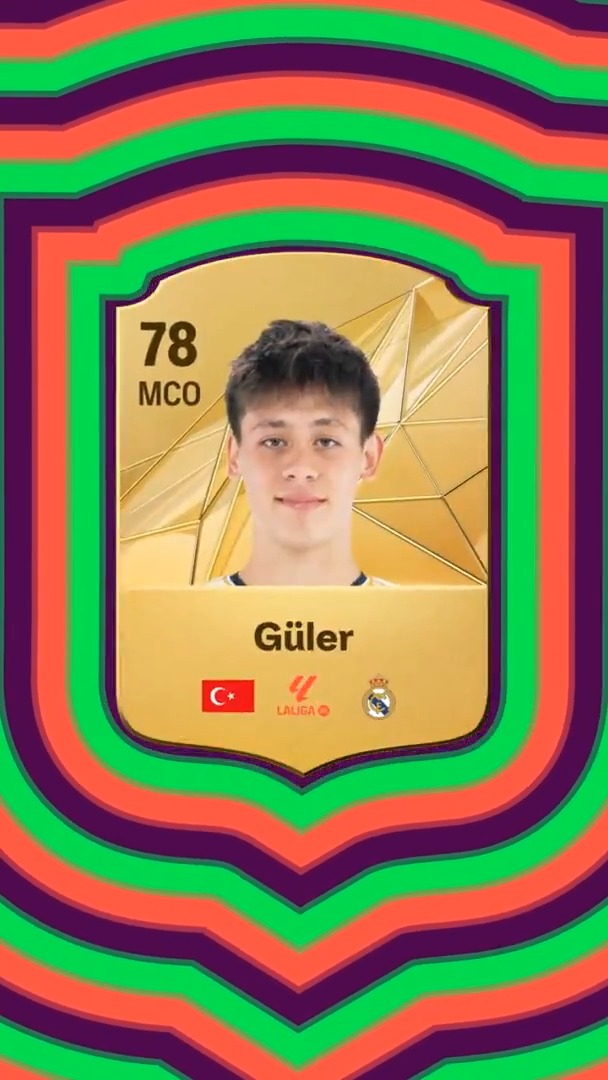 La joya turca. 🇹🇷 Arda Güler x Real Madrid C.F.. LALIGASEASONRECAP26