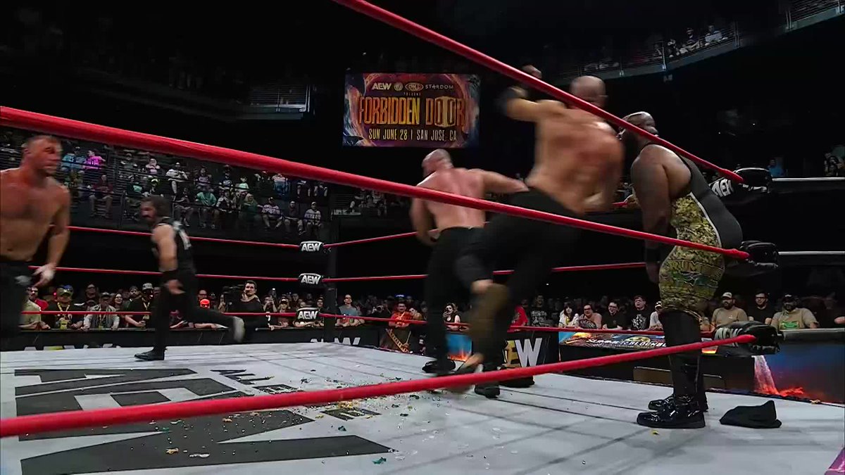 The collective strength of the Death Riders has led to their victory in this Cincinnati Street Fight! Watch the #AEWCollision replay RIGHT NOW on @HBOMax!