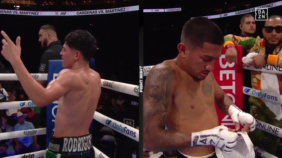 Arturo Cardenas defeats Jordan Martinez‼️ #RodriguezVargas | Live now on DAZN ▪️