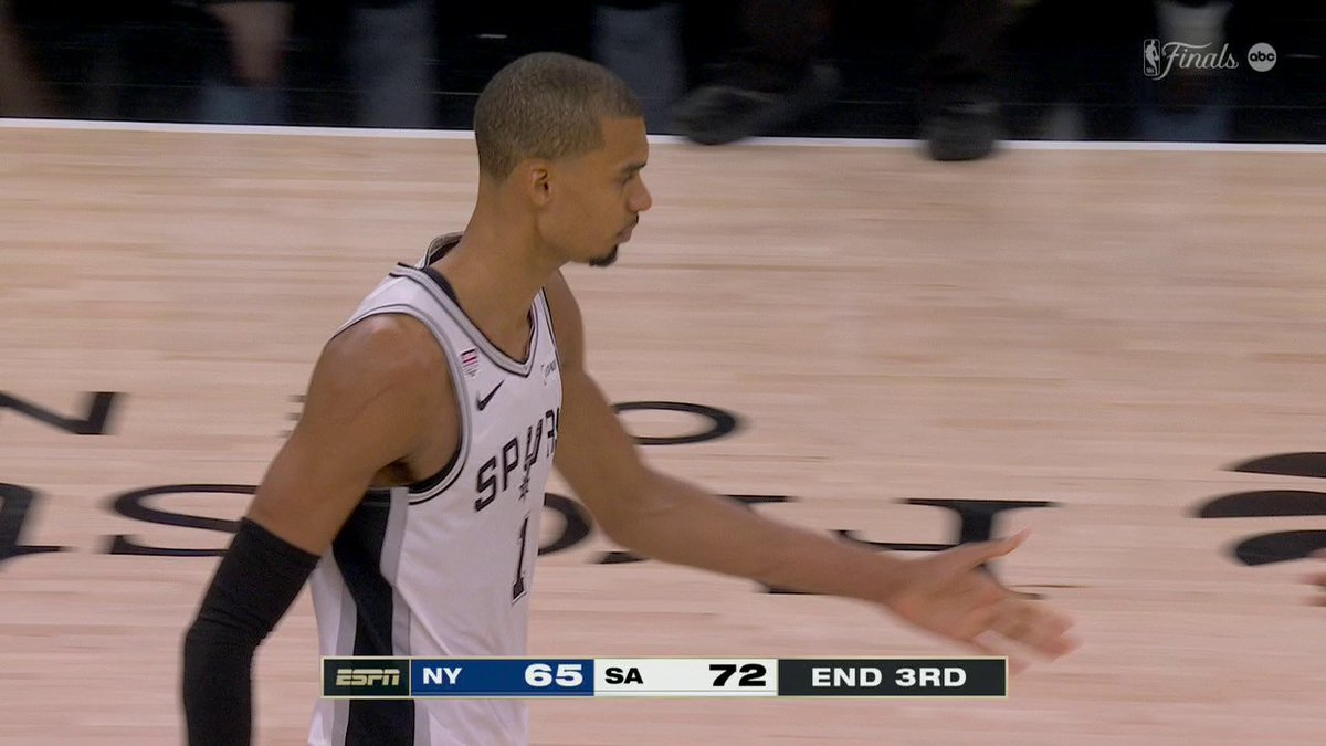 Knicks cut the lead to 7 after 3 quarters 😯 Can the Spurs hold on and force Game 6 on ABC?