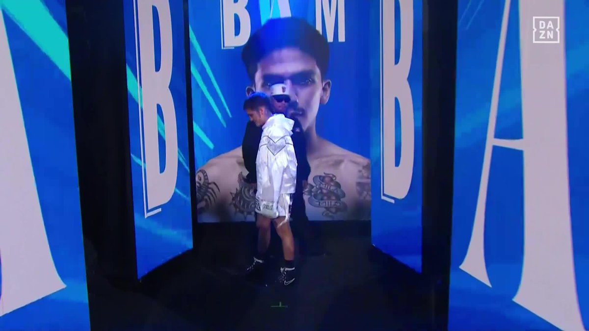 Jesse "Bam" Rodriguez makes his ring walk 🔥💥 #RodriguezVargas | Live now on DAZN ▪️