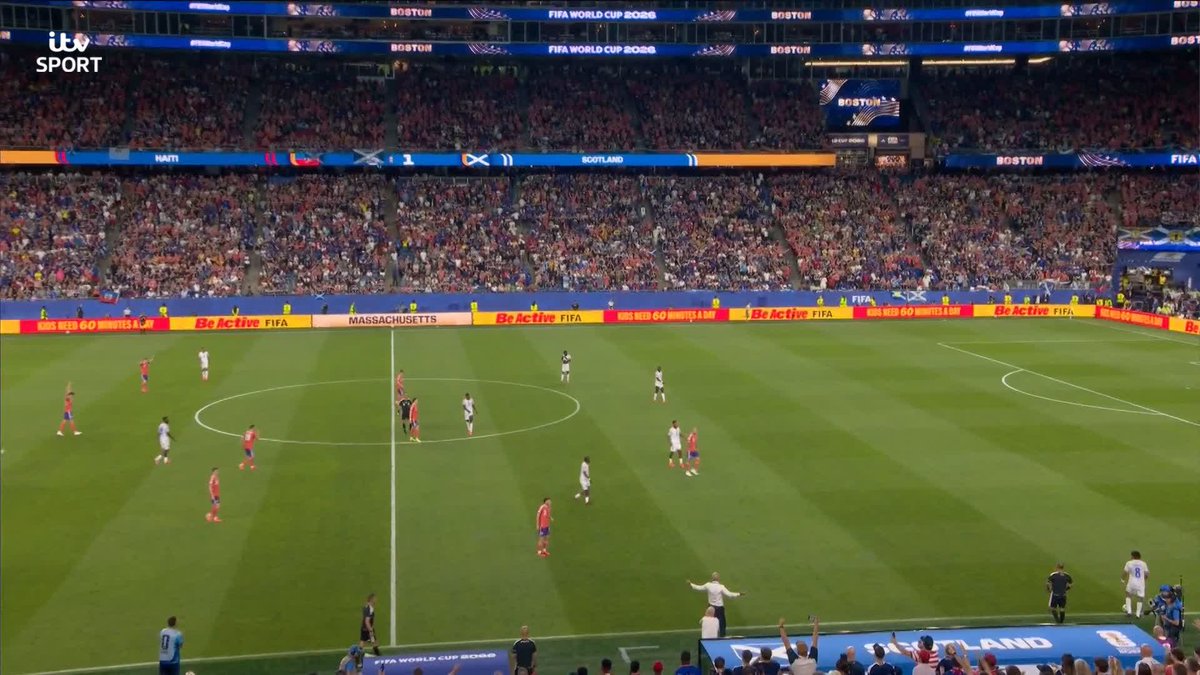 Scotland win a #FIFAWorldCup match for the first time since 1990! 🏴󠁧󠁢󠁳󠁣󠁴󠁿