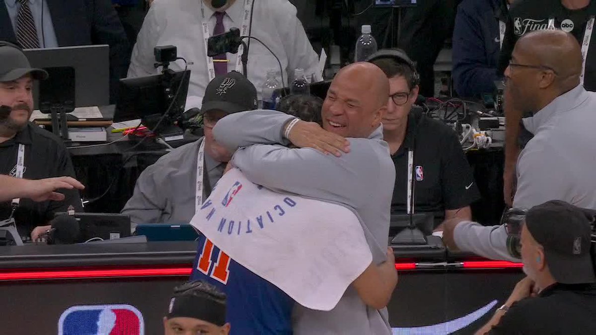 LOOK WHAT IT MEANS TO JALEN &amp; RICK BRUNSON 🥹