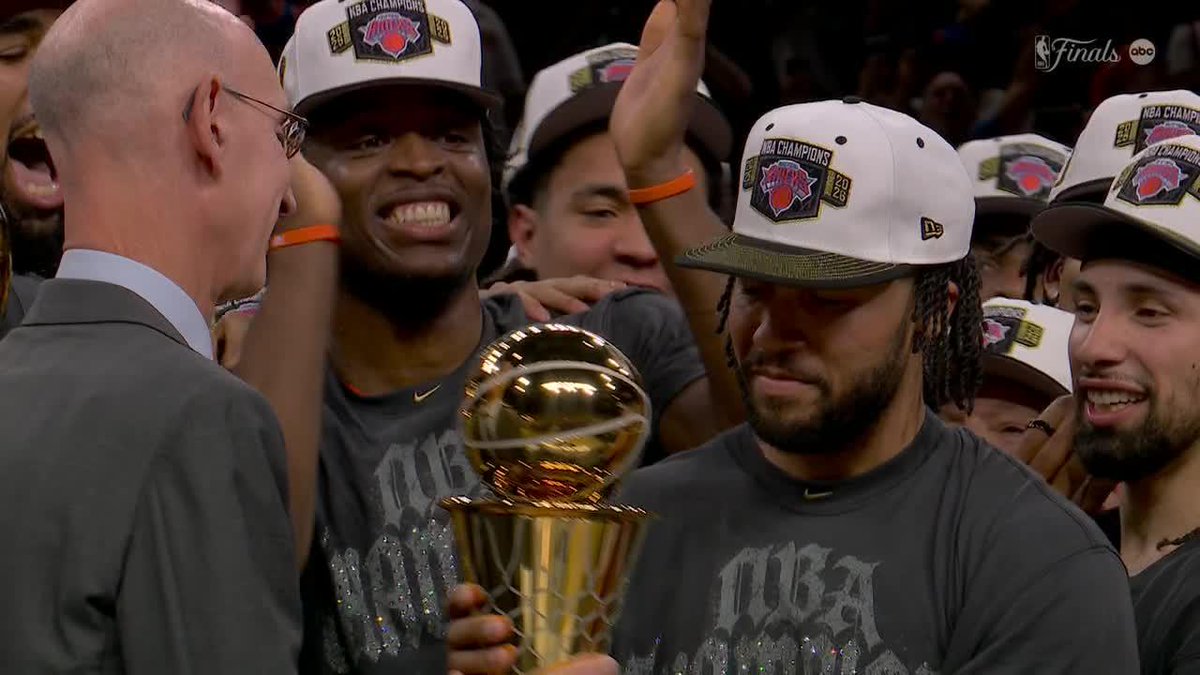 JALEN BRUNSON. THE 2026 FINALS MVP 🏆