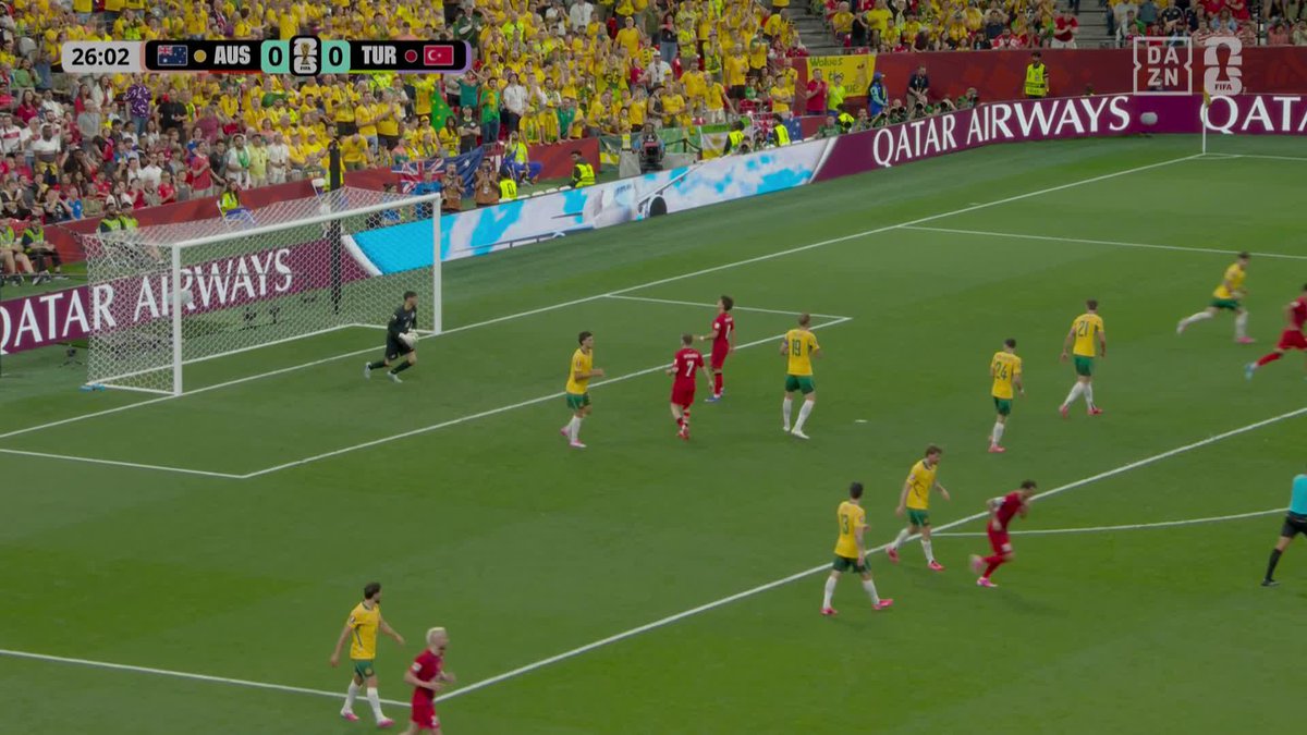¿QUÉ MEJOR QUE AMANECER VIENDO GOLAZOS COMO ESTOS? 😱 Golazo de Australia 🚀 Extraordinario pase de Okon-Engstler que Nestory Irankunda difinió como quiso 🤩 Si estás en España, disfruta de TODO EL MUNDIAL SOLO EN DAZN #DAZNMundial #FIFAWorldCup