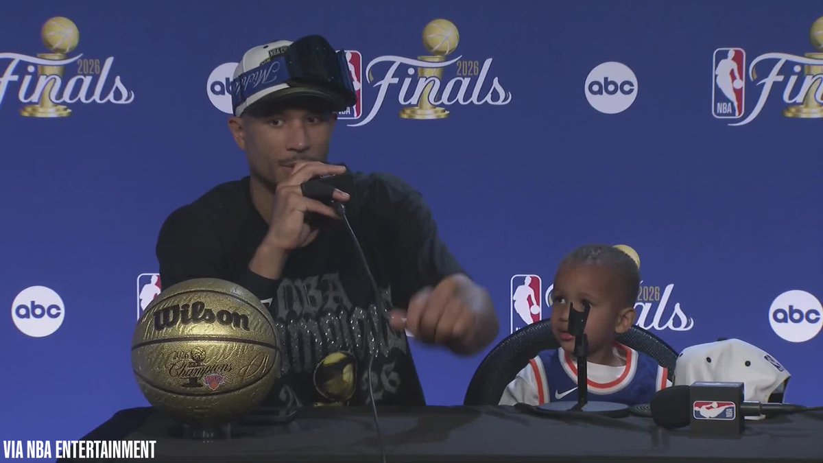 "Coach Wright helped us be cut from a different cloth." Josh Hart credits Jay Wright with helping he, Jalen Brunson and Mikal Bridges become NBA champions: