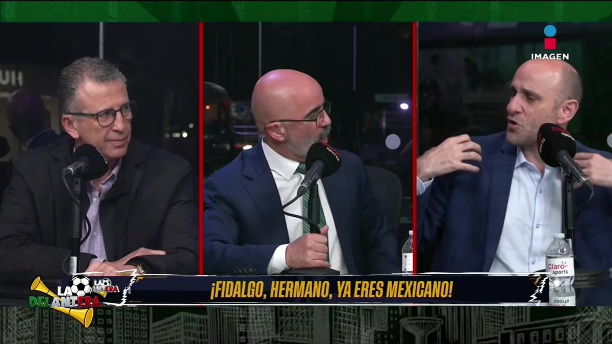 Fidalgo lo ha dado todo por México #LaDelanteraEnImagen con Eduardo Videgaray de Rivera Torres, jr sancristobal y Alberto Lati
