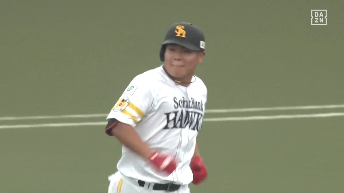 確信の特大弾 大器がついに来た 佐倉俠史朗 ファーム初ホームラン㊗️ ⚾️ソフトバンク×阪神（ファーム） #sbhawks #だったらDAZN