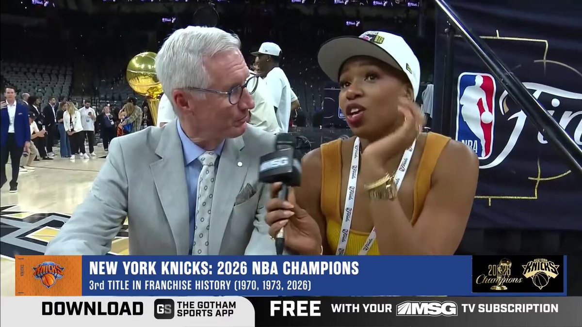 "It's one of the great playoff runs, ever." - Mike Breen, the voice of the New York Knicks. NEW YORK KNICKS | McNutt Monica | #AlwaysKnicks