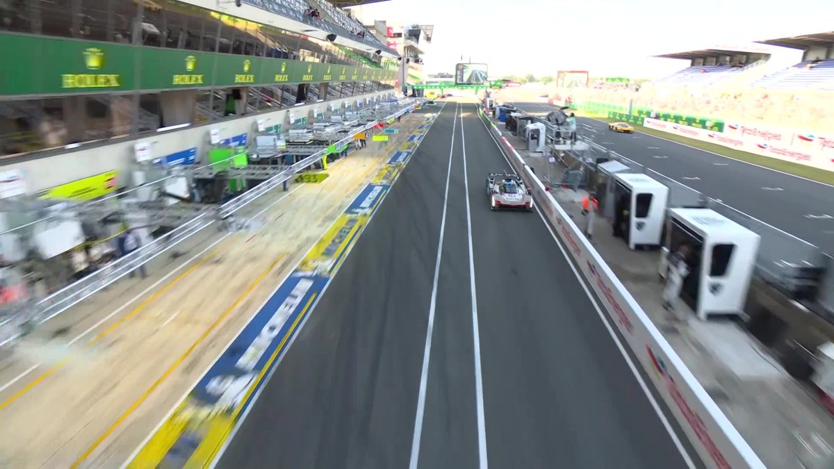 NEW LEADER! 📣 The #12 Cadillac has been handed a drive-through penalty for speeding in a Slow Zone! The #8 Toyota inherits the lead, with the #20 BMW hot on its heels! This race is wide open! #LeMans24 #WEC