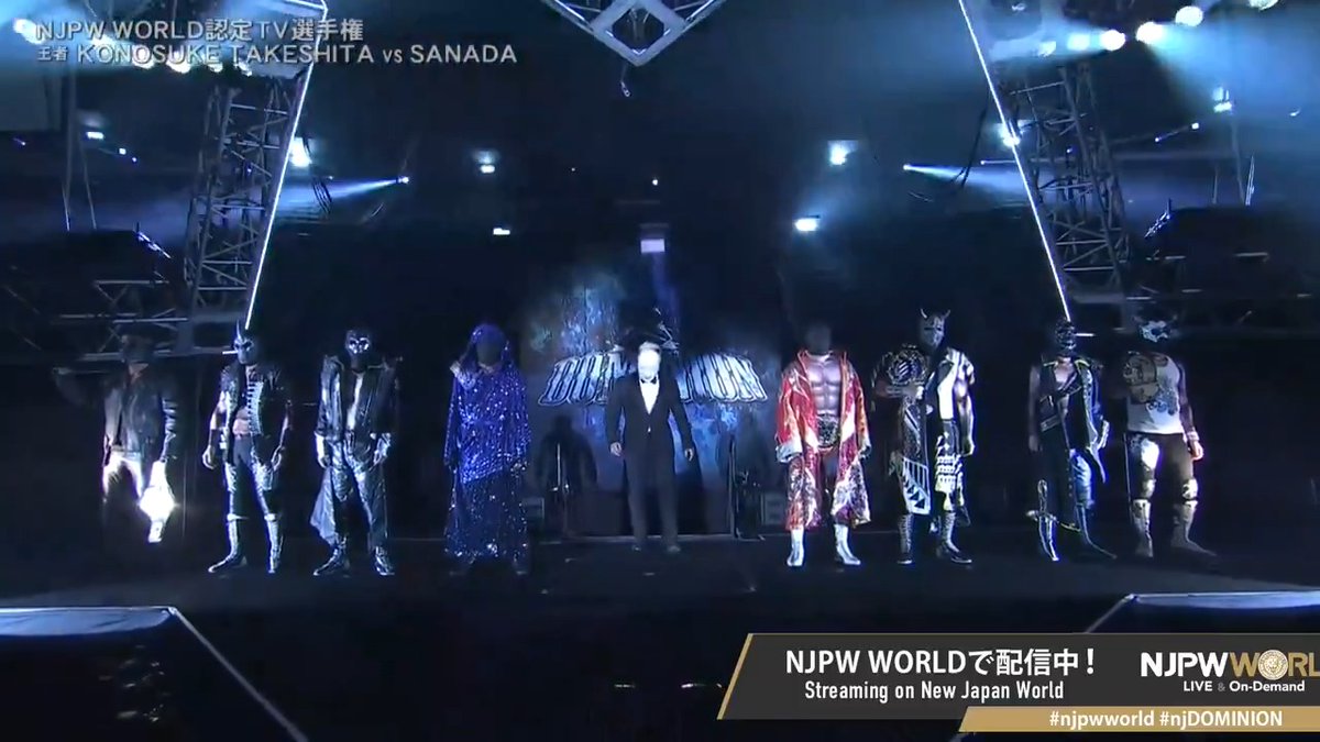 SANADA "SANADA ILLUSION🟥" From the profile URL #njpwworld #njDOMINION
