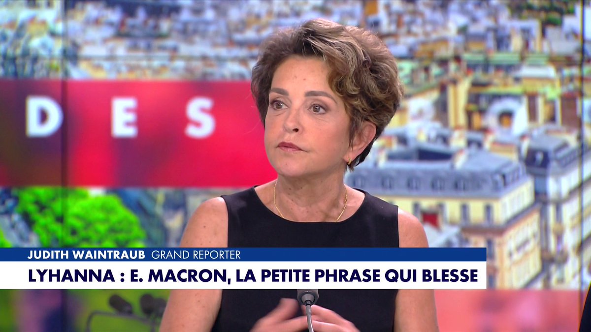 Judith Waintraub : «Emmanuel Macron, c'est Narcisse à l'Elysée» #HDProsWEToute l'info est à retrouver sur