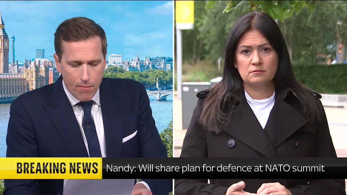 Culture secretary Lisa Nandy says Dan Jarvis, who 'fought on the front line', will be taking the new role of defence secretary 'very seriously'. Wilfred Frost asks if the defence budget will now increase ⬇️