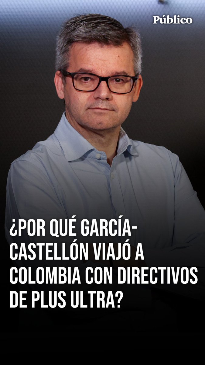 🎥 El director de ‘Público’, Manuel Rico, comenta las incógnitas sobre el viaje a Colombia del juez García-Castellón junto al comisario de Policía: "Es una falta de transparencia que lamentamos. Les enviamos las preguntas y ninguno de los dos respondió"