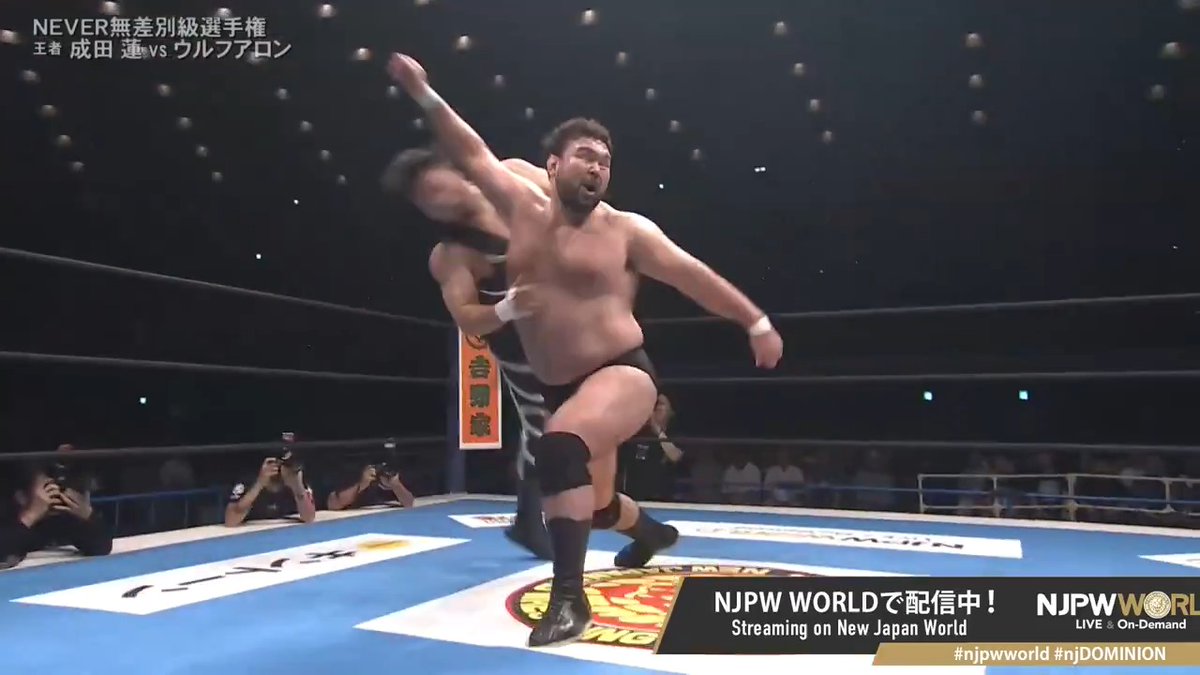 .ウルフアロン A.WOLF "Lariat" From the profile URL #njpwworld #njDOMINION
